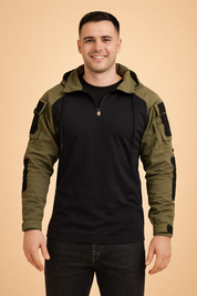 Darian | Męska Taktyczna Kurtka Softshell z Kapturem