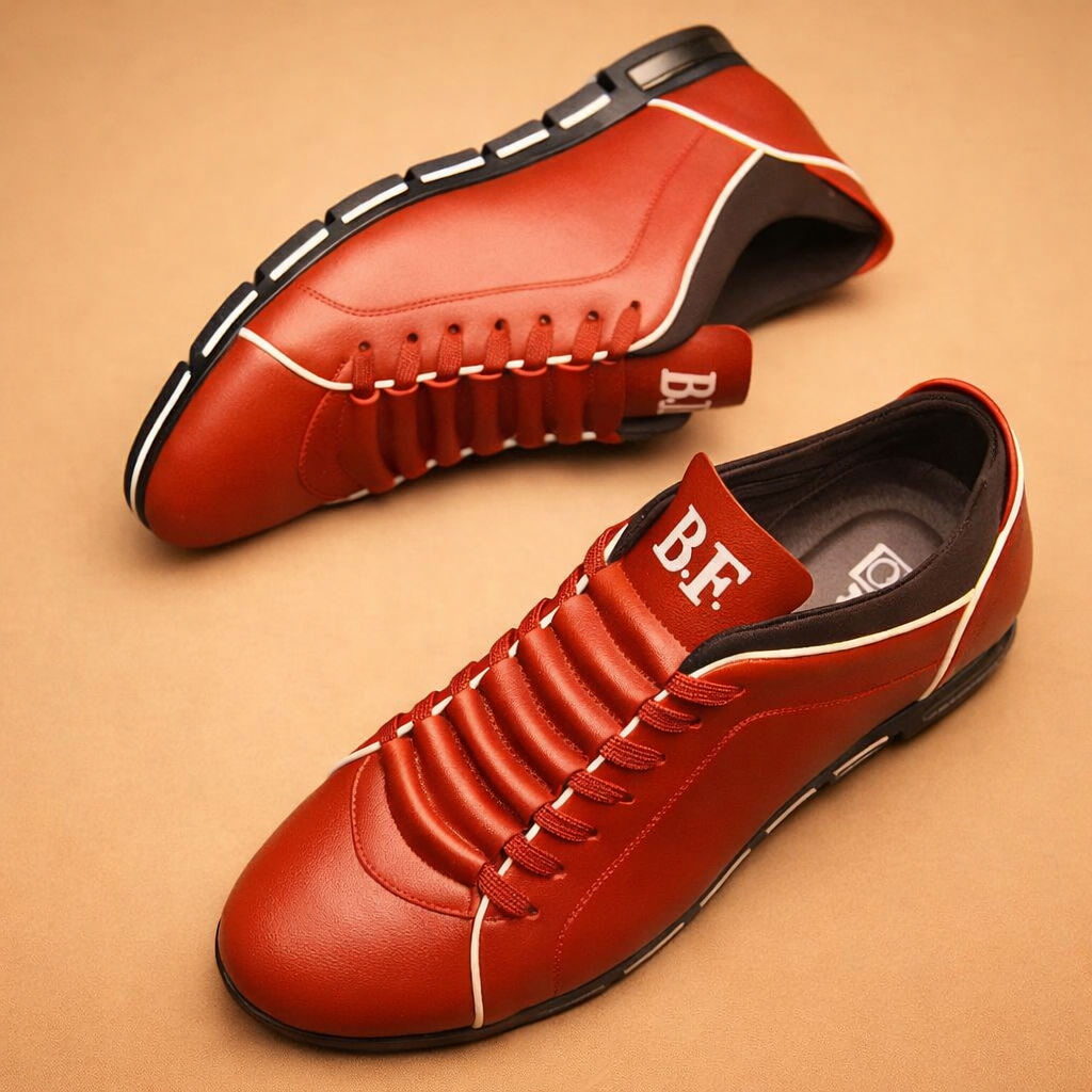 Men’s urban lace-up comfort footwear with supportive design and everyday walking profile