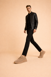 Nikodem | Męskie miejskie sneakersy wsuwane do codziennego komfortu