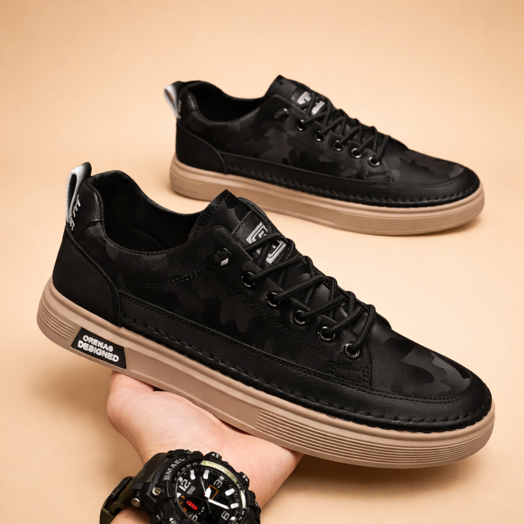 Men’s urban sneakers with modern low-profile design and everyday street style