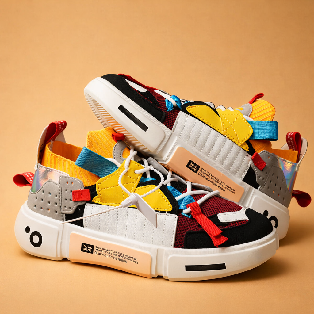 Modern urban men’s sneakers with supportive sole and contemporary streetwear design for everyday city use
