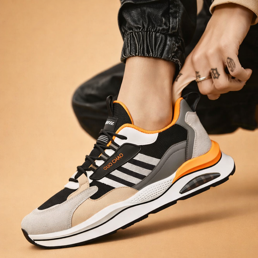 Krzysztof | Nowoczesne Miejskie Sneakersy o Dynamicznym Stylu