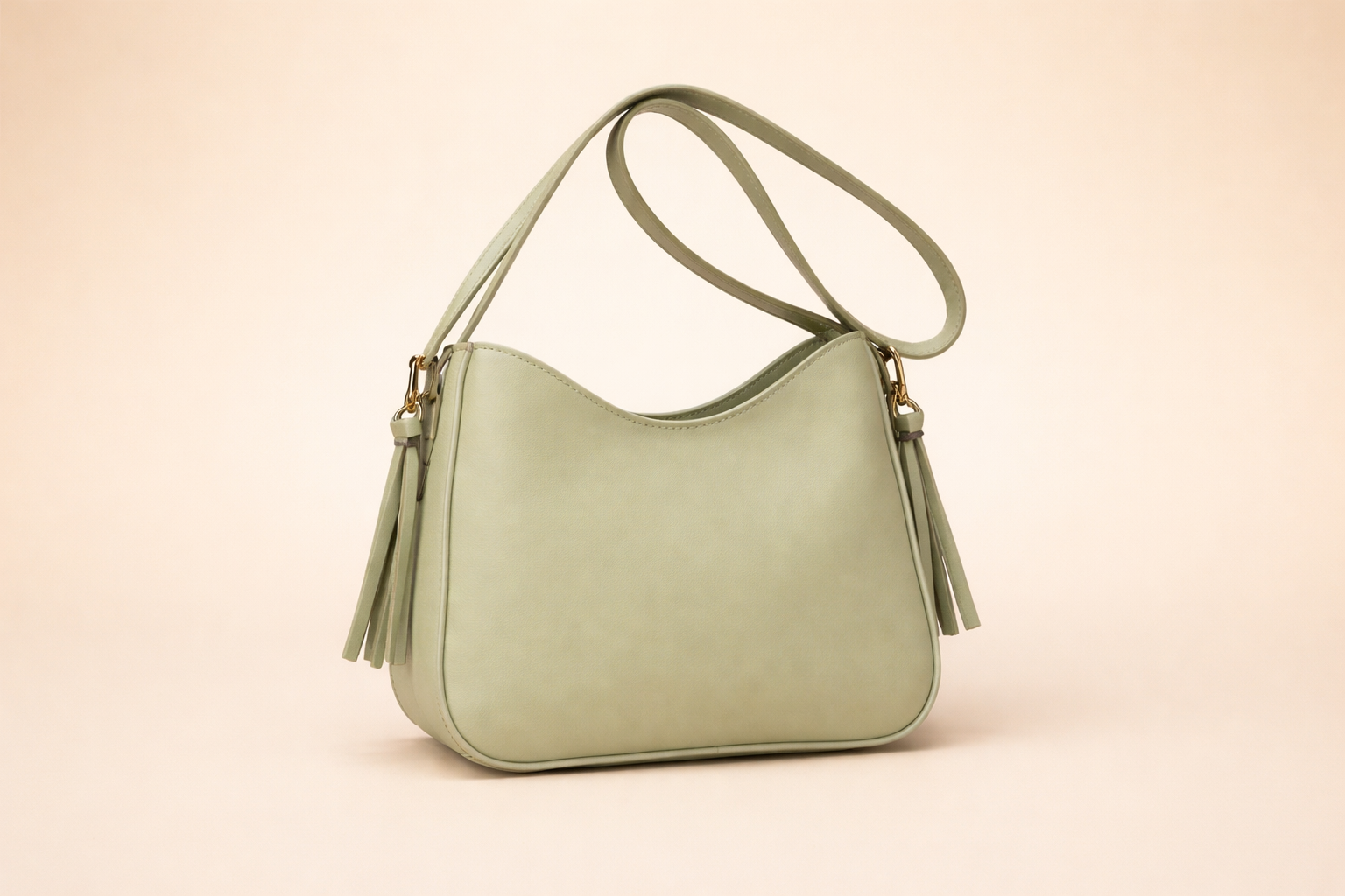 Minimalistyczna damska torebka typu crossbody z eleganckiej skóry wegańskiej