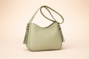 Minimalistyczna damska torebka typu crossbody z eleganckiej skóry wegańskiej