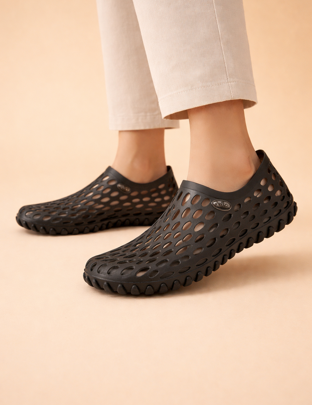 Nikola | Unisex perforowane wsuwane buty komfortowe