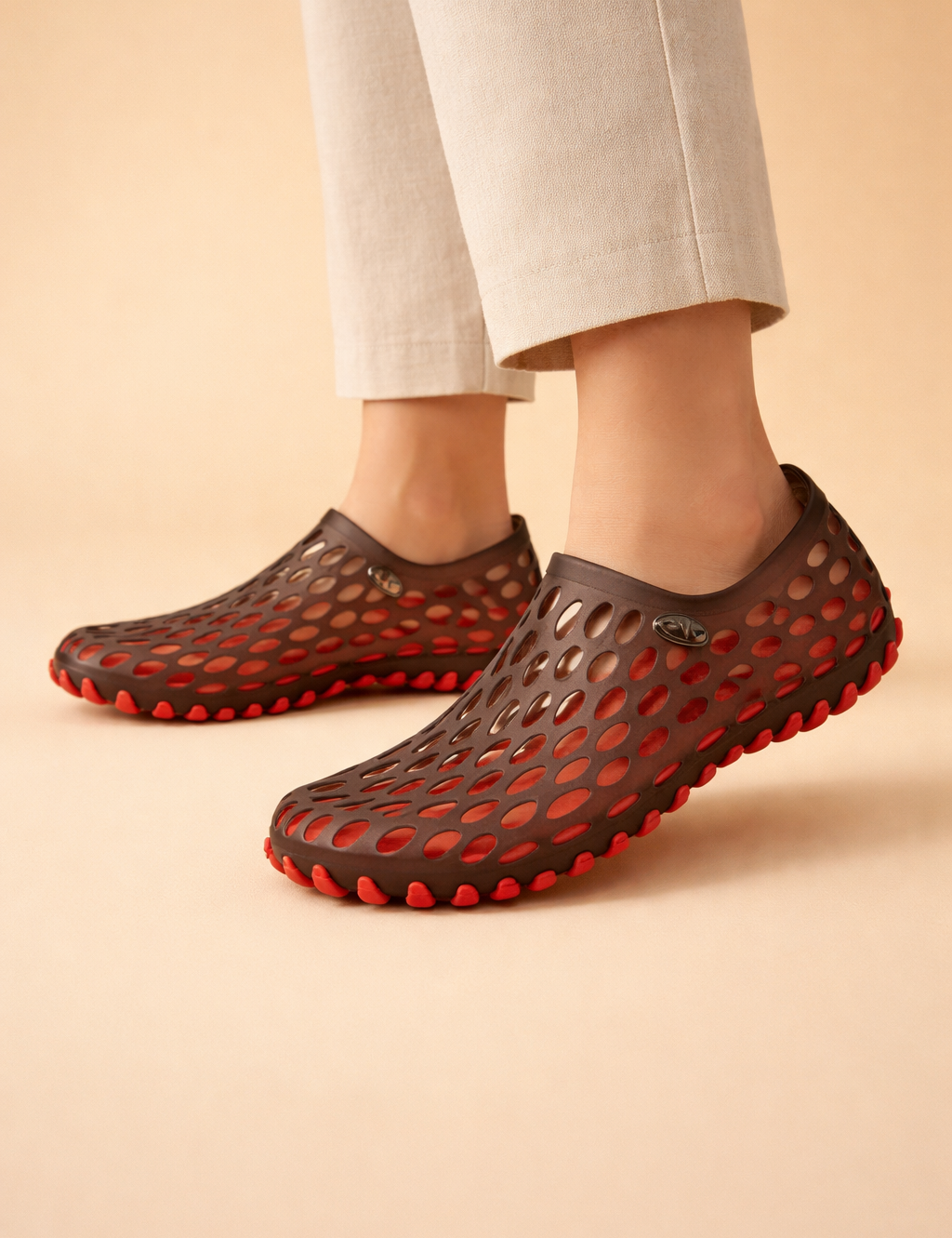 Nikola | Unisex perforowane wsuwane buty komfortowe