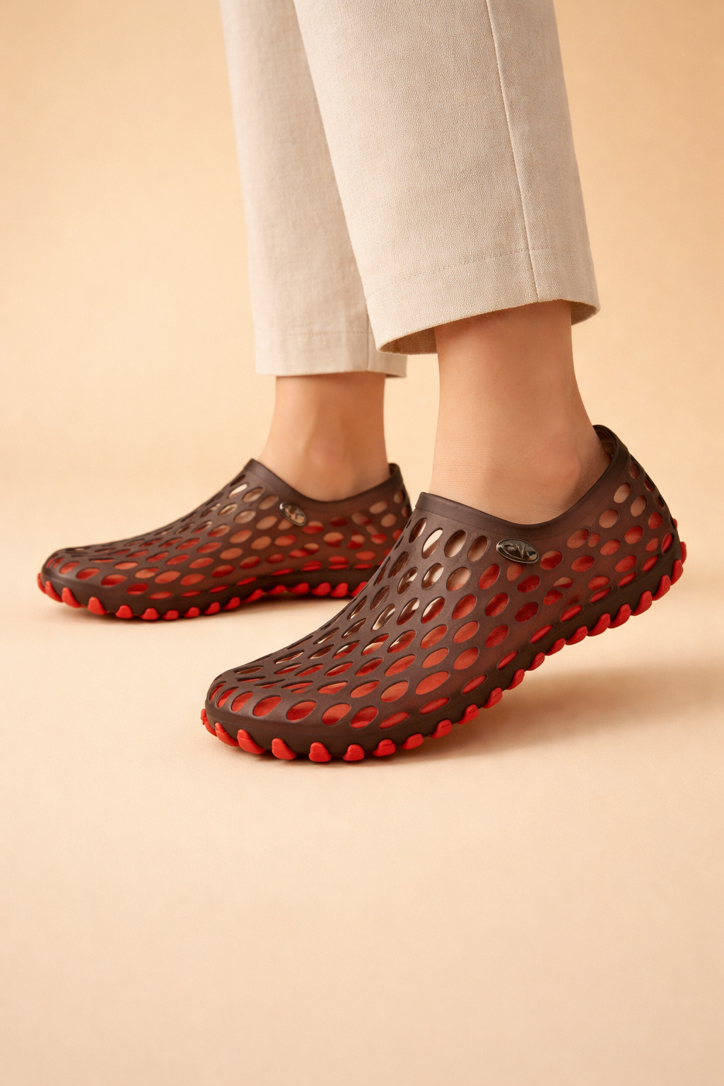 Nikola | Unisex perforowane wsuwane buty komfortowe