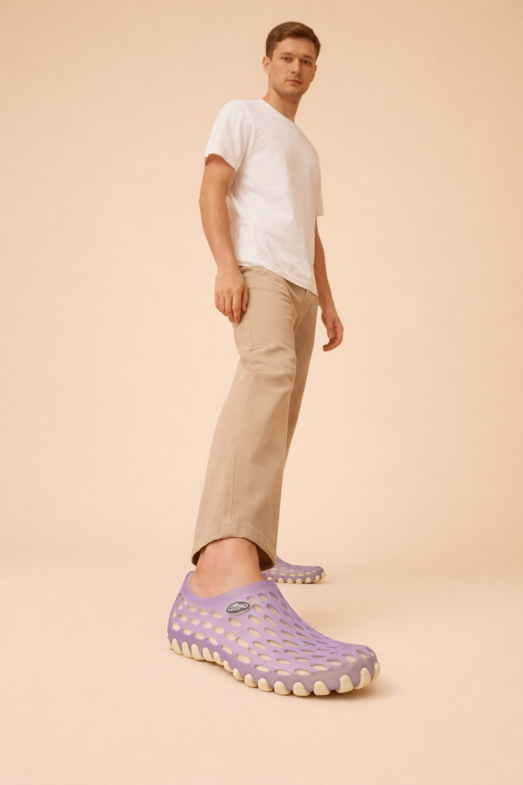 Nikola | Unisex perforowane wsuwane buty komfortowe