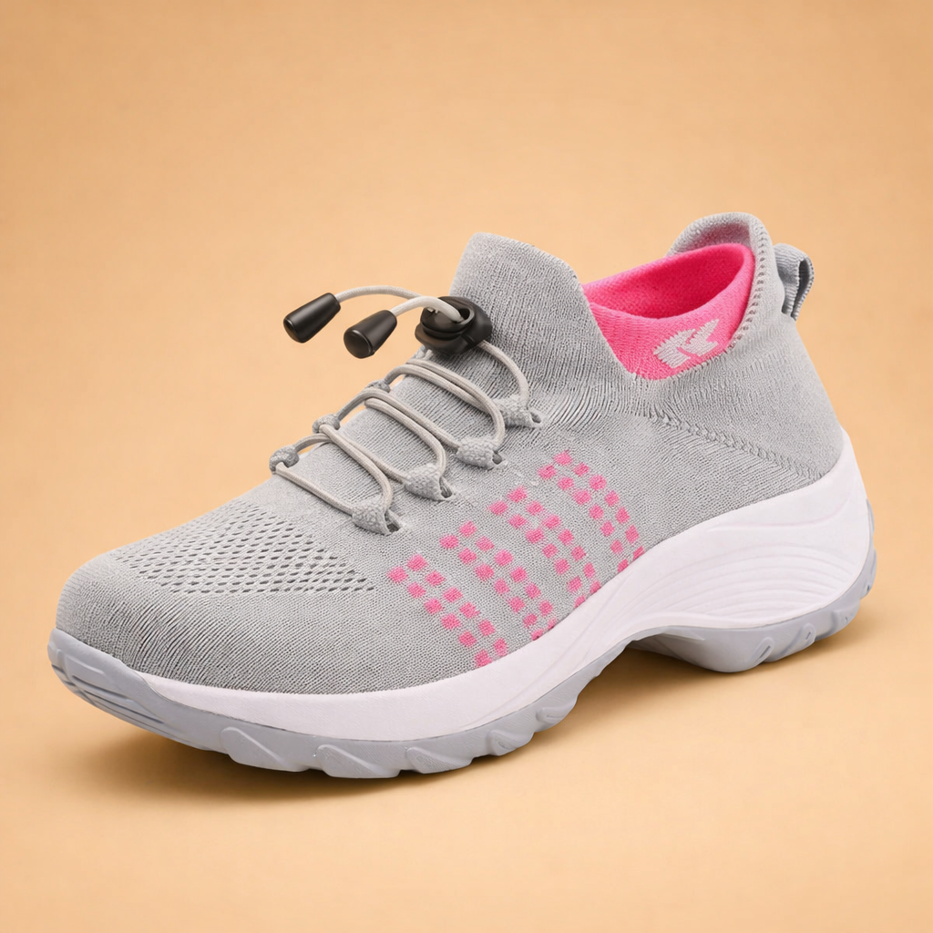Urban everyday walking shoes with cushioned sole, flexible support, and secure lace system for daily comfort and stability