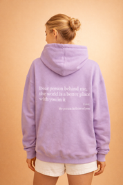 Ciepła bluza z kapturem unisex z nadrukiem | Długi rękaw